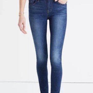 Madewell 9" High Rise Skinny Jeans - 26 - Great Used Condition